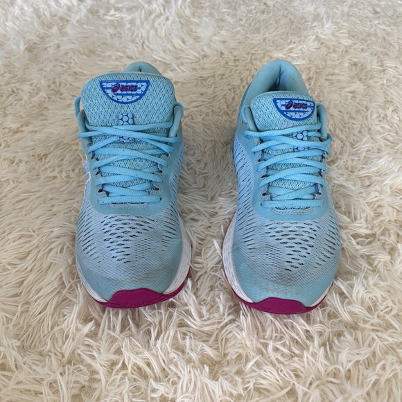 ASICS GEL-Kayano 25 Women's Running Shoes Blue Purple Size 8 - Picture 1 of 8